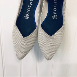 Rothy’s Flax Birdseye Point Flat